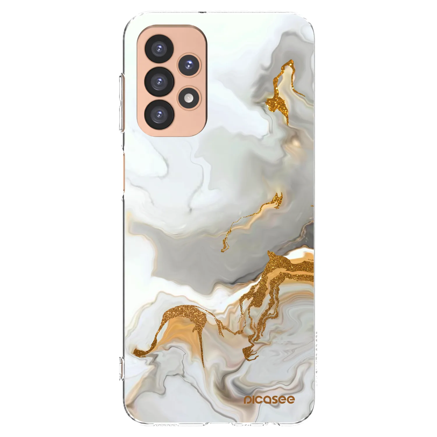 Picasee Samsung Galaxy A23 A236B 5G Hülle - Transparentes Silikon - Her