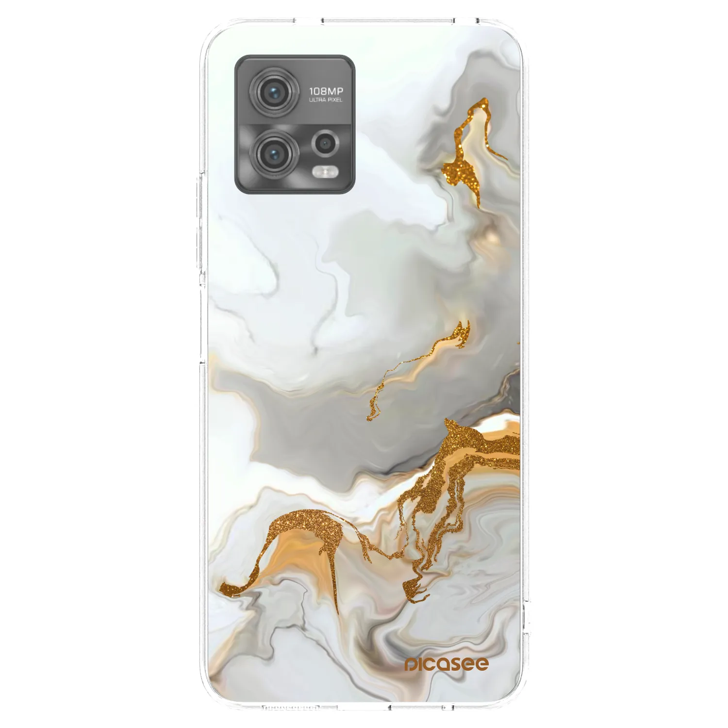 Picasee Motorola Moto G72 Hülle - Transparentes Silikon - Her