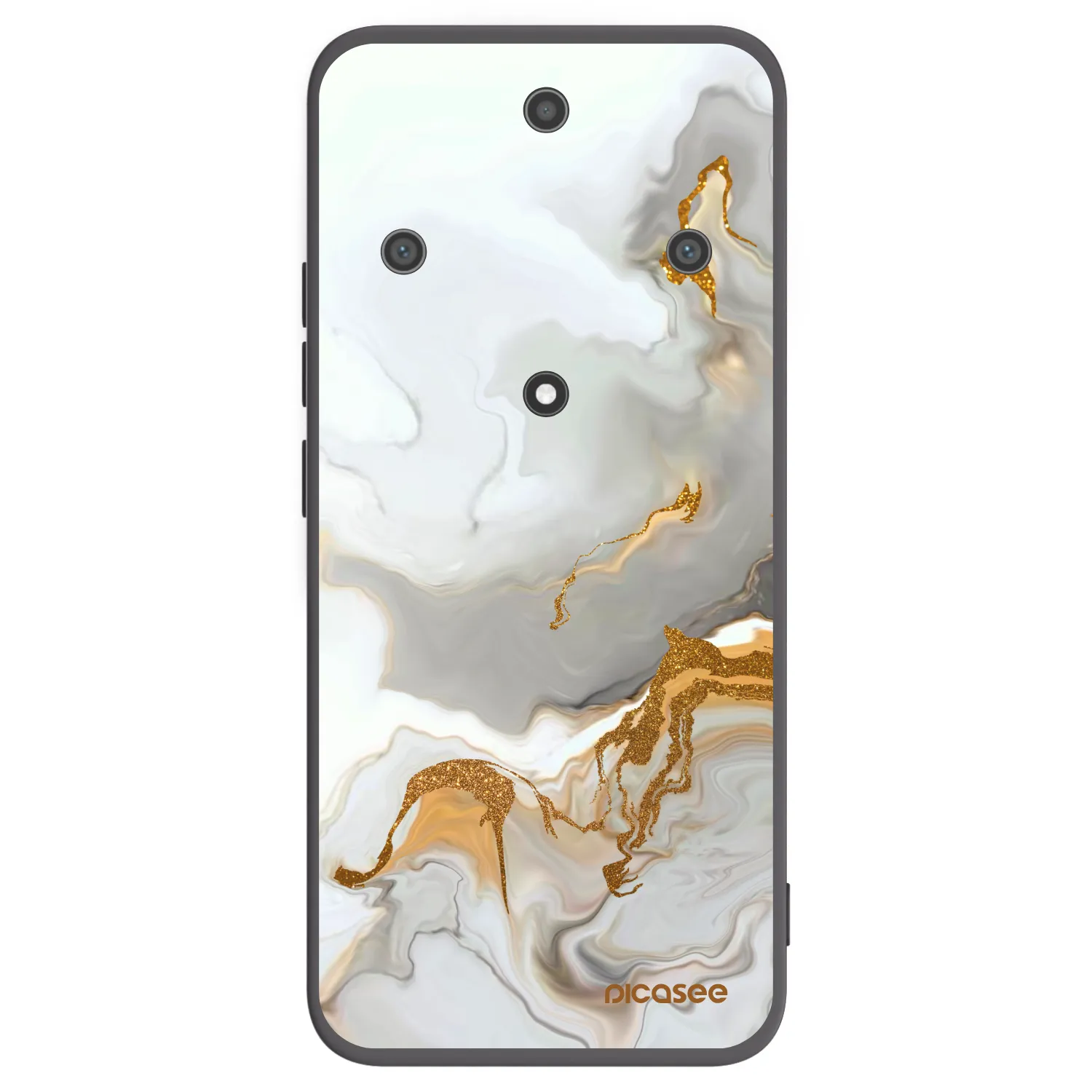 Picasee Honor Magic5 Lite 5G Hülle - Schwarzes Silikon - Her