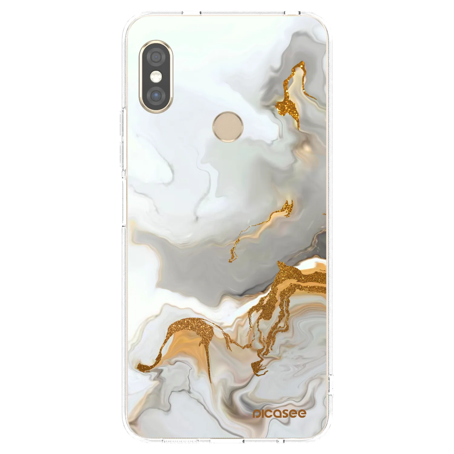 Picasee Xiaomi Redmi Note 5 Global Hülle - Transparentes Silikon - Her