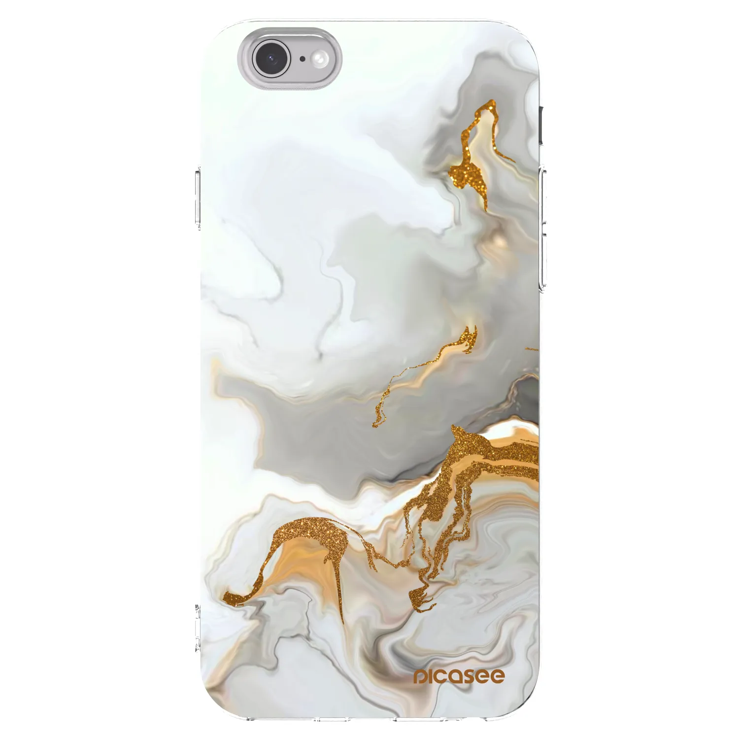 Picasee Apple iPhone 6/6S Hülle - Transparentes Silikon - Her