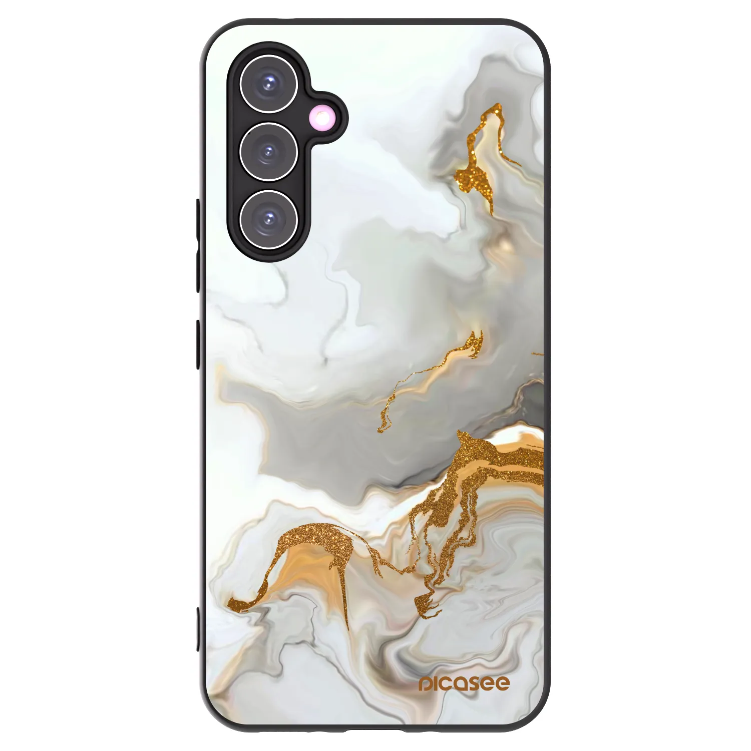 Picasee Samsung Galaxy A54 5G A546B Hülle - Schwarzes Silikon - Her