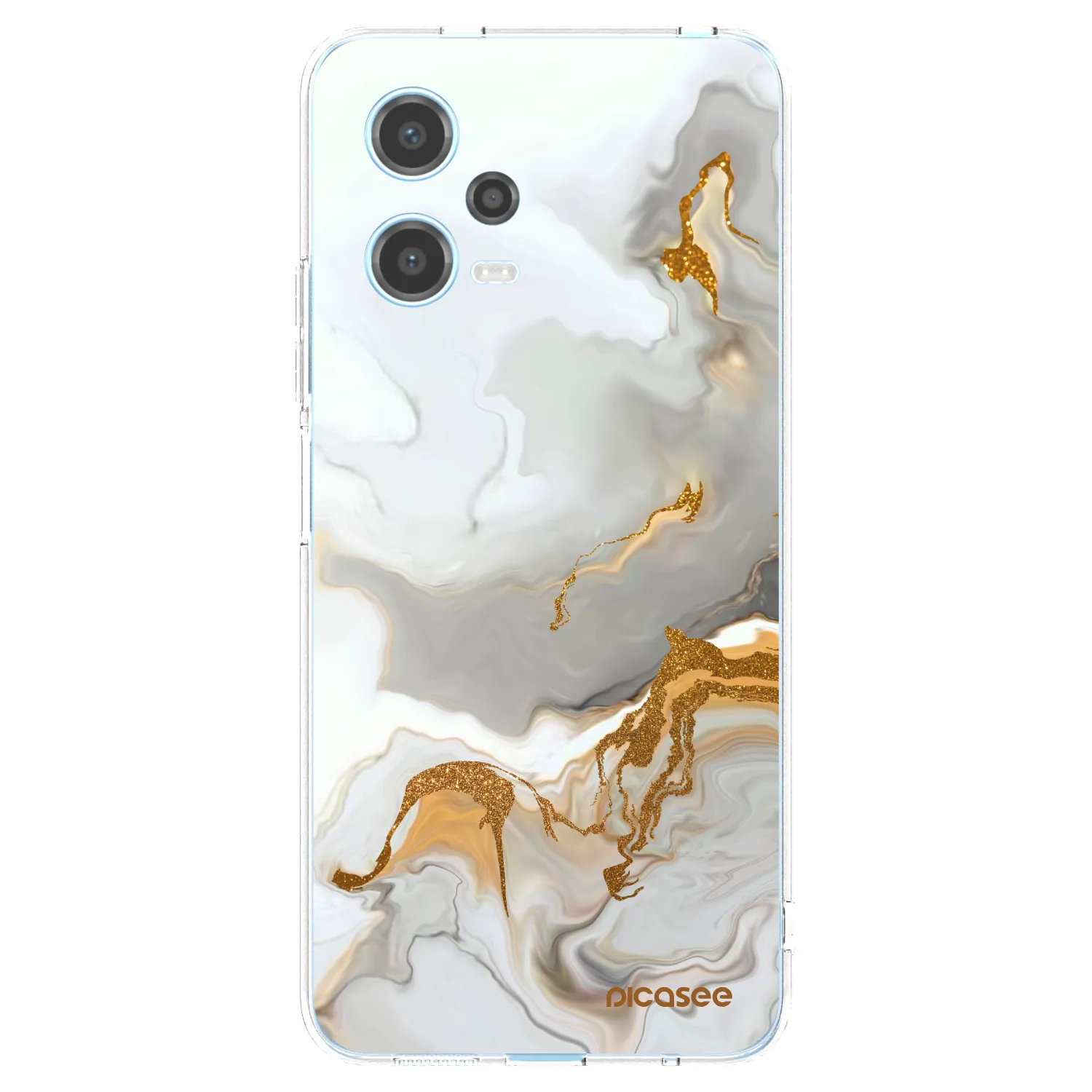 Picasee Xiaomi Redmi Note 12 5G Hülle - Transparentes Silikon - Her