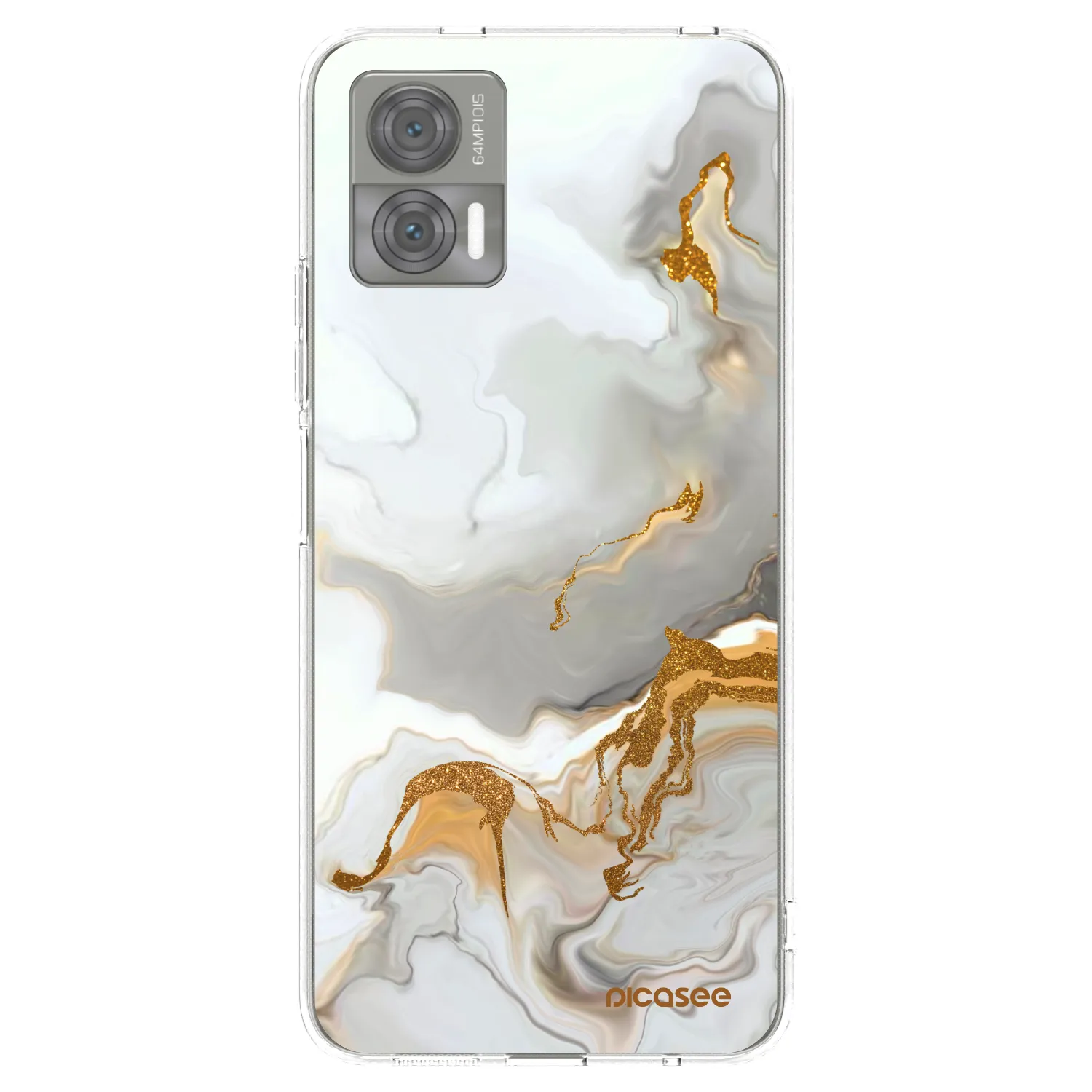 Picasee Motorola Edge 30 Neo Hülle - Transparentes Silikon - Her