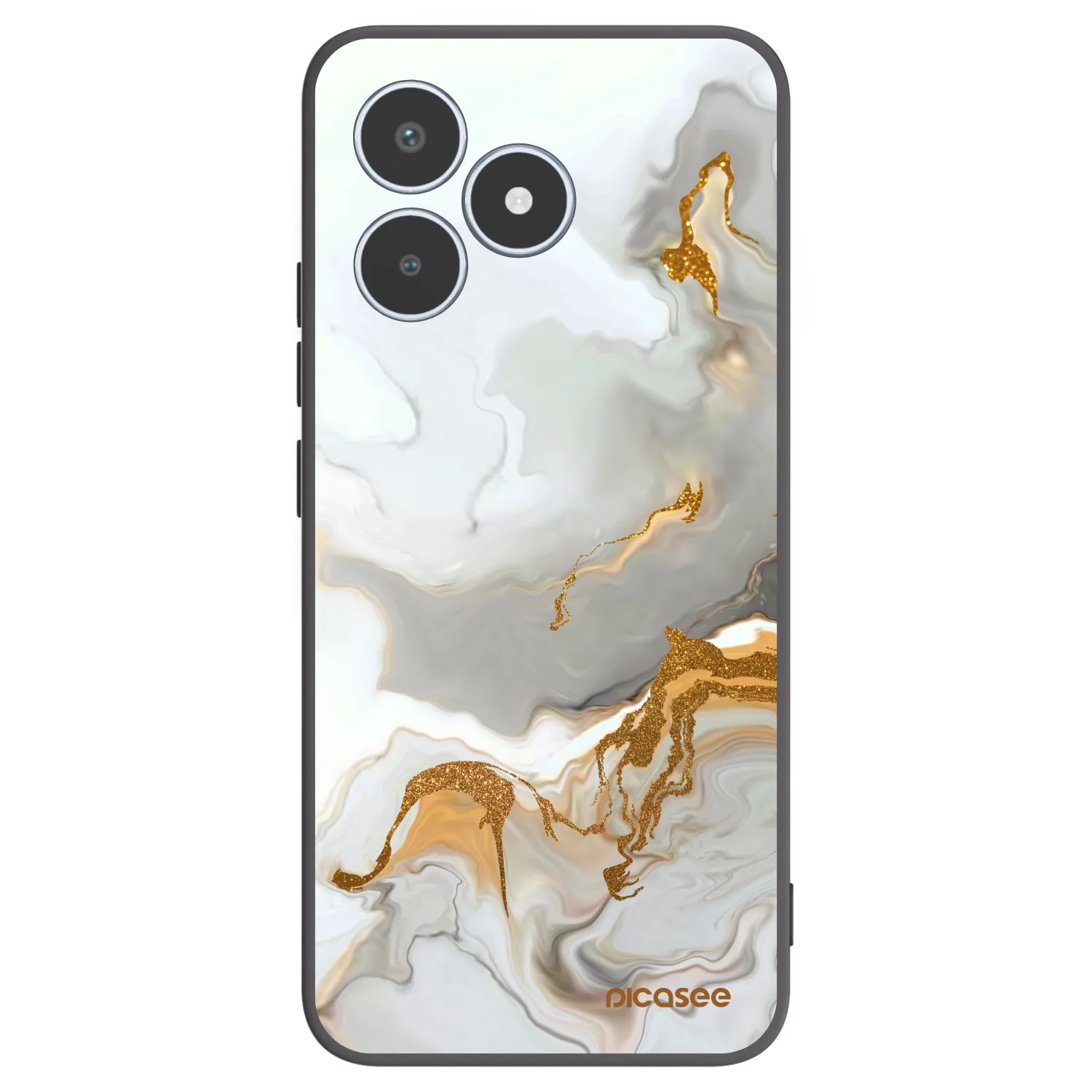 Picasee Realme C53 Hülle - Schwarzes Silikon - Her