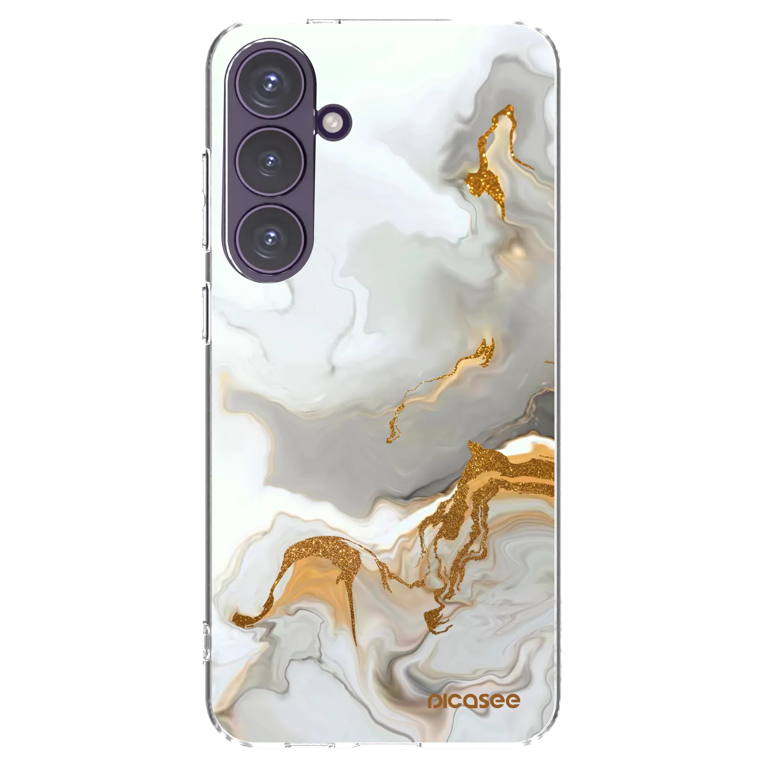 Picasee Samsung Galaxy S24+ S926B 5G Hülle - Transparentes Silikon - Her