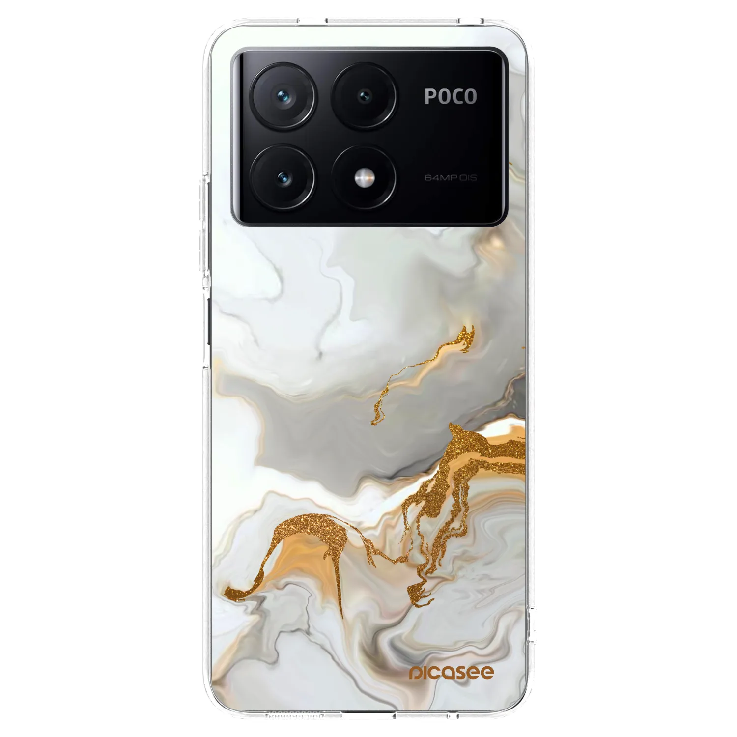 Picasee Xiaomi Poco X6 Pro Hülle - Transparentes Silikon - Her