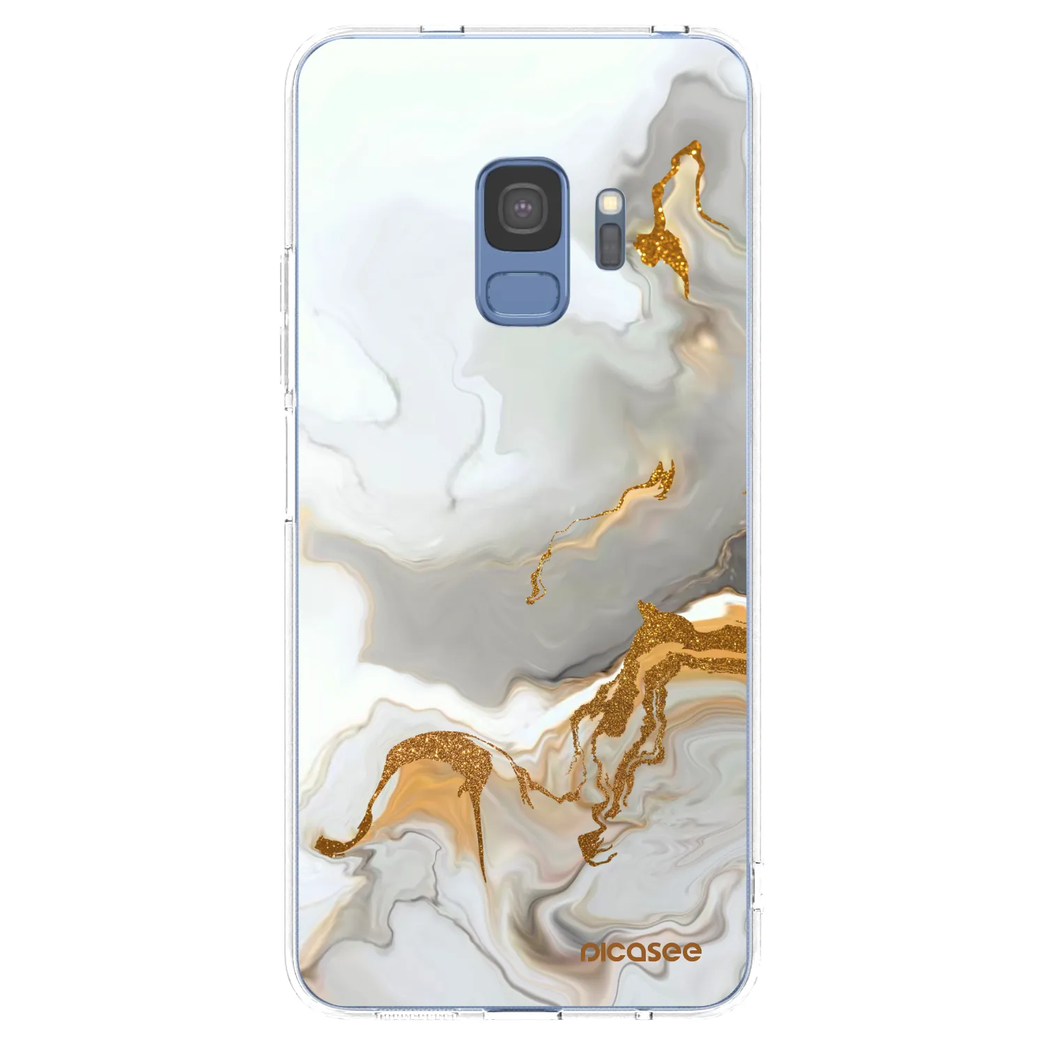 Picasee Samsung Galaxy S9 G960F Hülle - Transparentes Silikon - Her