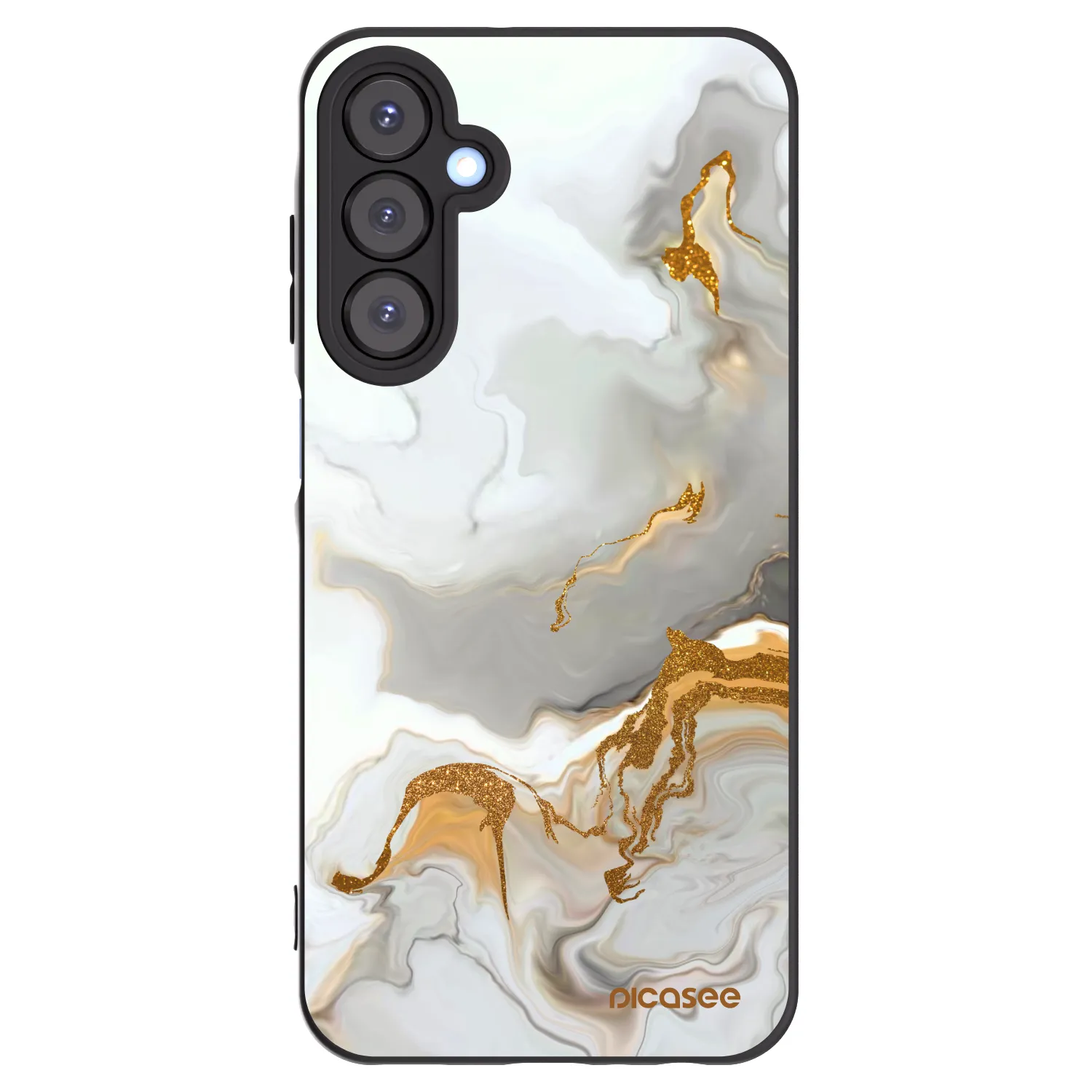 Picasee Samsung Galaxy A25 A256B 5G Hülle - Schwarzes Silikon - Her