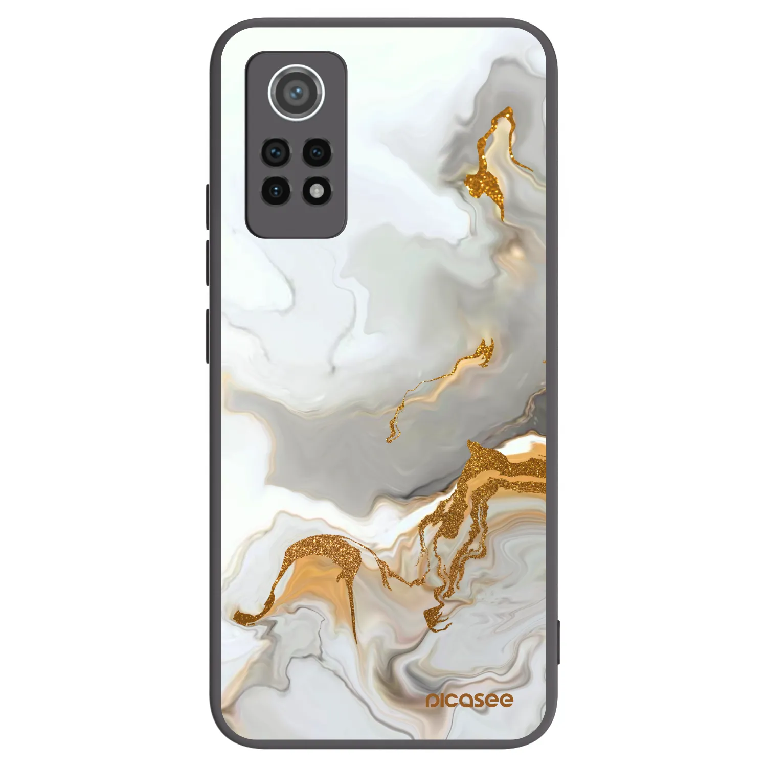 Picasee Xiaomi Redmi Note 12 Pro 4G Hülle - Schwarzes Silikon - Her