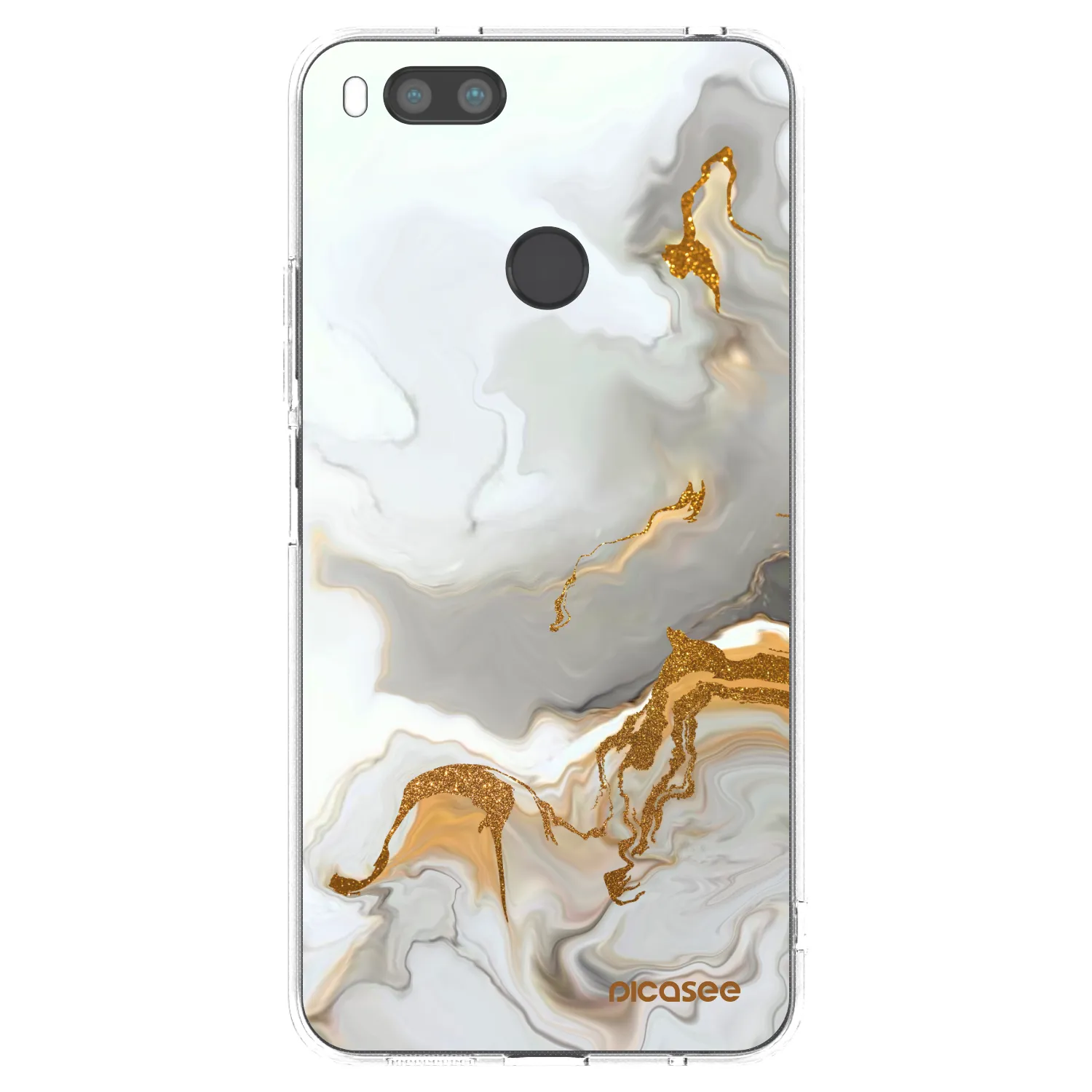 Picasee Xiaomi Mi A1 Global Hülle - Transparentes Silikon - Her