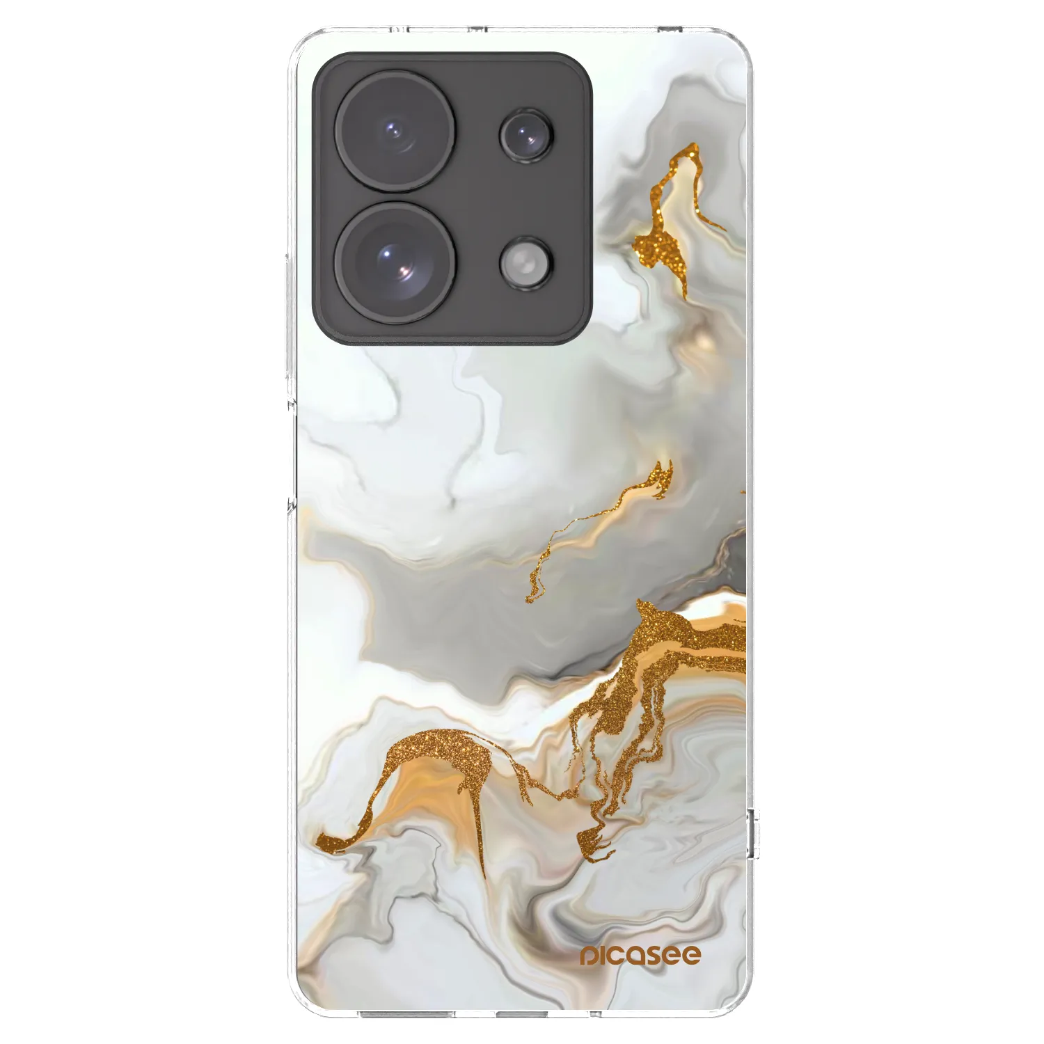 Picasee Xiaomi Redmi Note 13 Pro 4G Hülle - Transparentes Silikon - Her