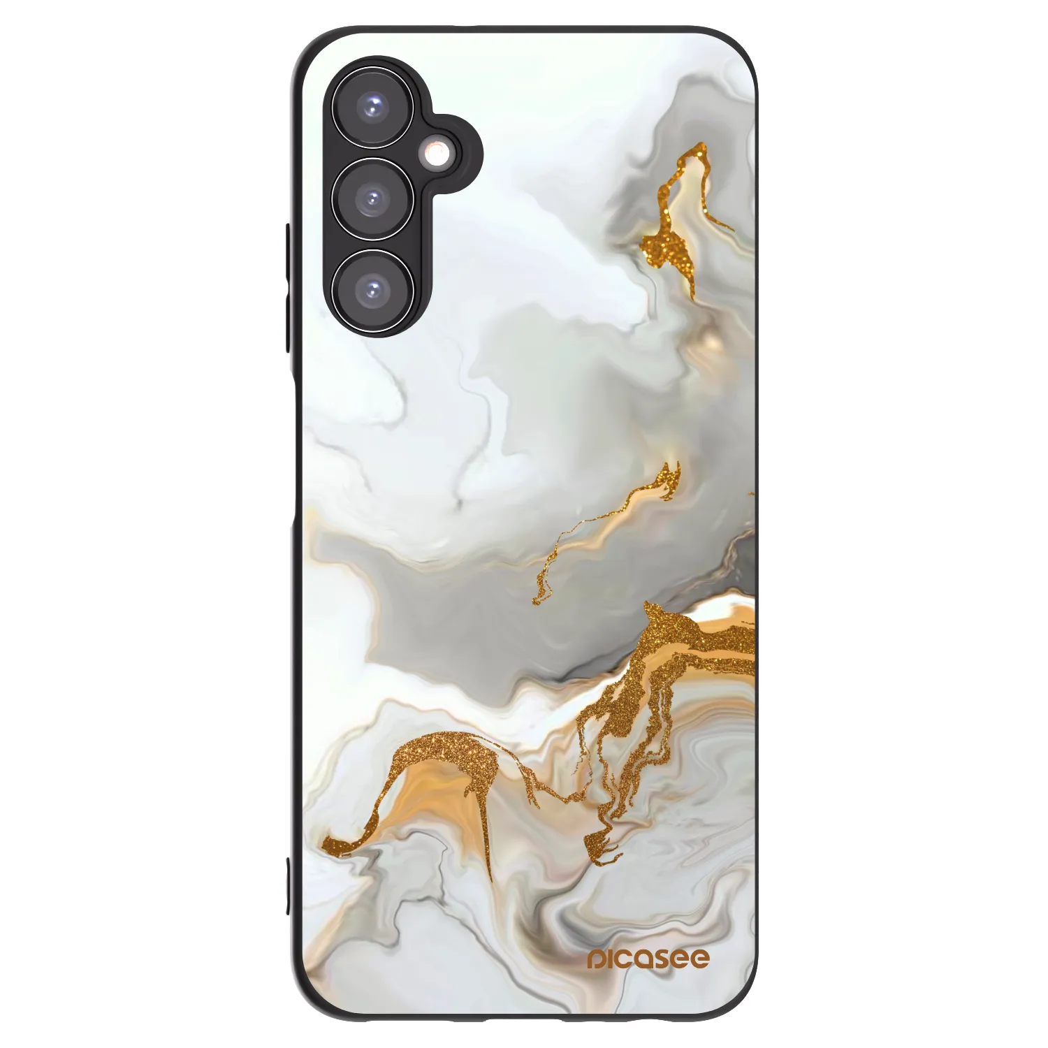 Picasee Samsung Galaxy A05s A057G Hülle - Schwarzes Silikon - Her