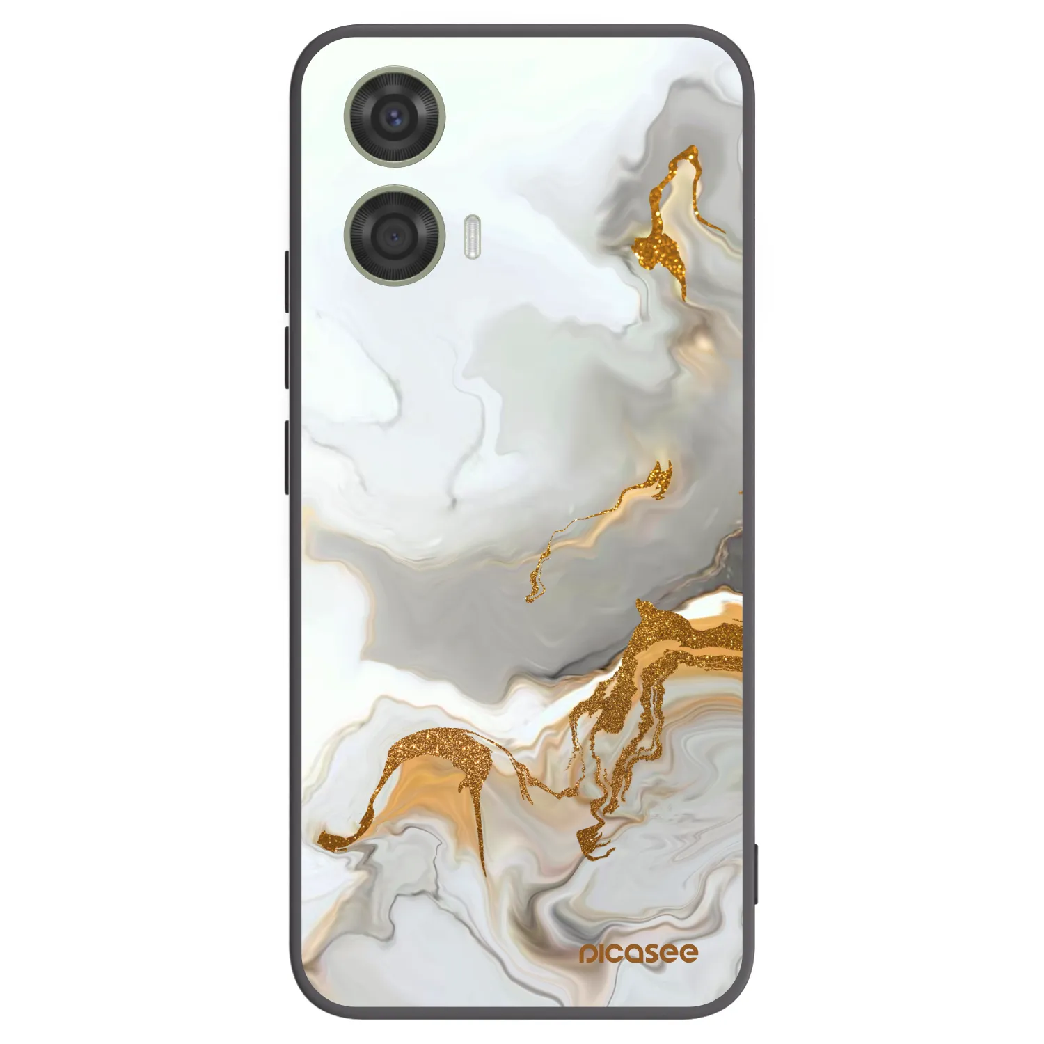 Picasee Motorola Moto G24 Hülle - Schwarzes Silikon - Her