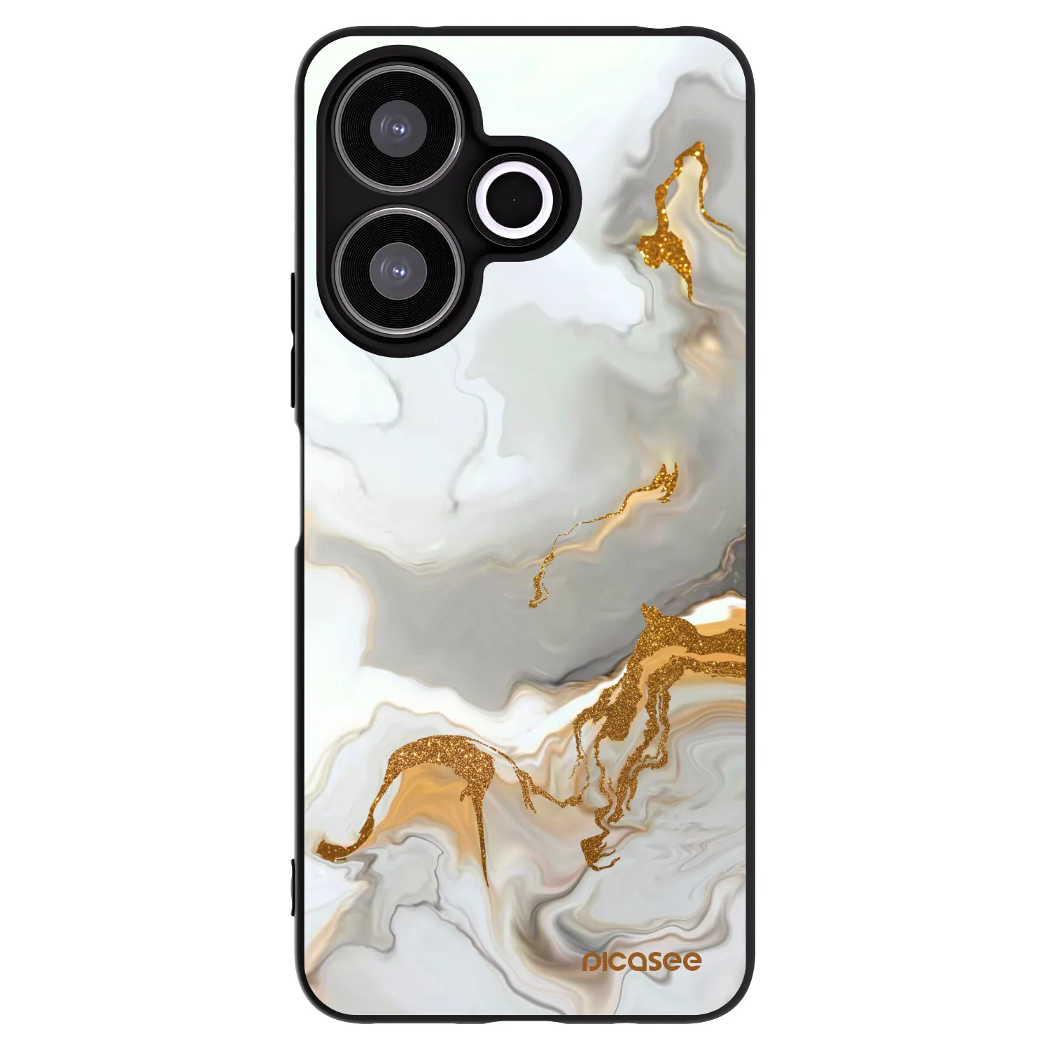 Picasee Xiaomi Redmi 13 4G Hülle - Schwarzes Silikon - Her