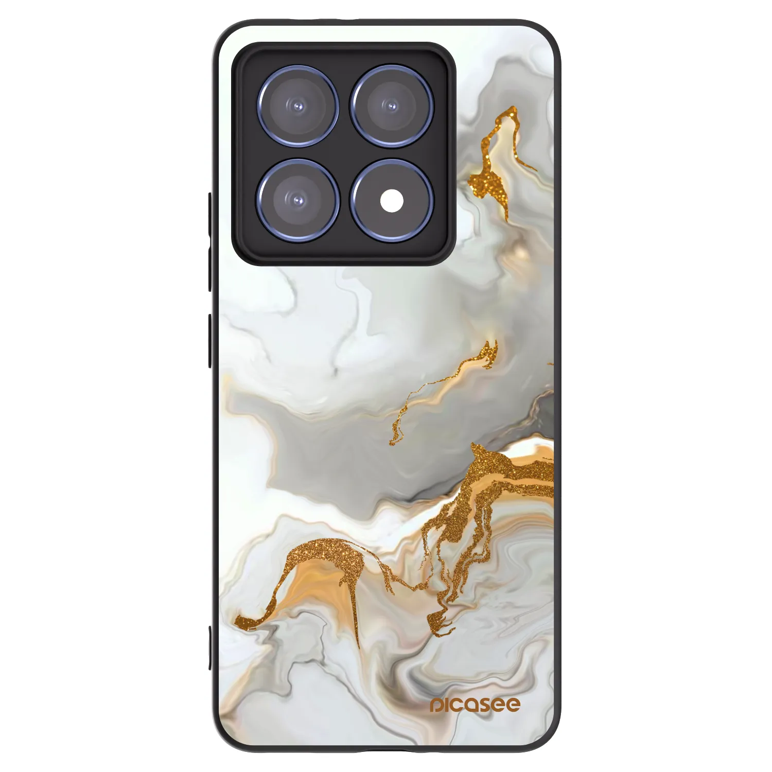 Picasee Xiaomi 14T Pro Hülle - Schwarzes Silikon - Her