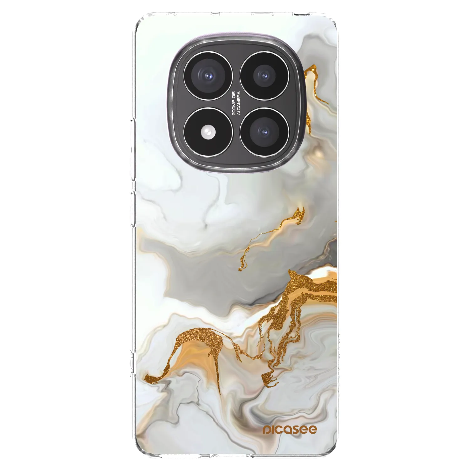 Picasee Xiaomi Redmi Note 14 Pro+ 5G Hülle - Transparentes Silikon - Her