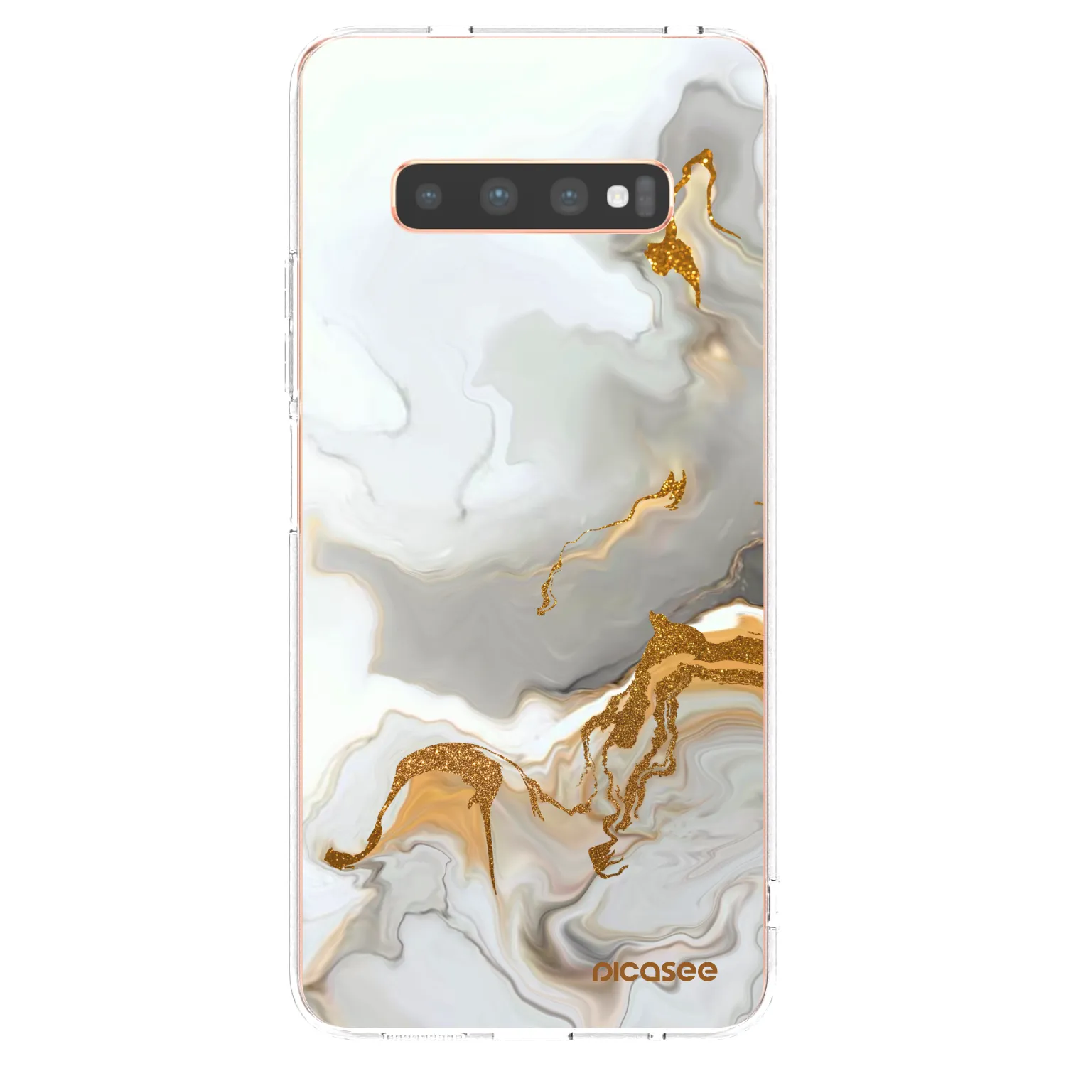 Picasee Samsung Galaxy S10 Plus G975 Hülle - Transparentes Silikon - Her