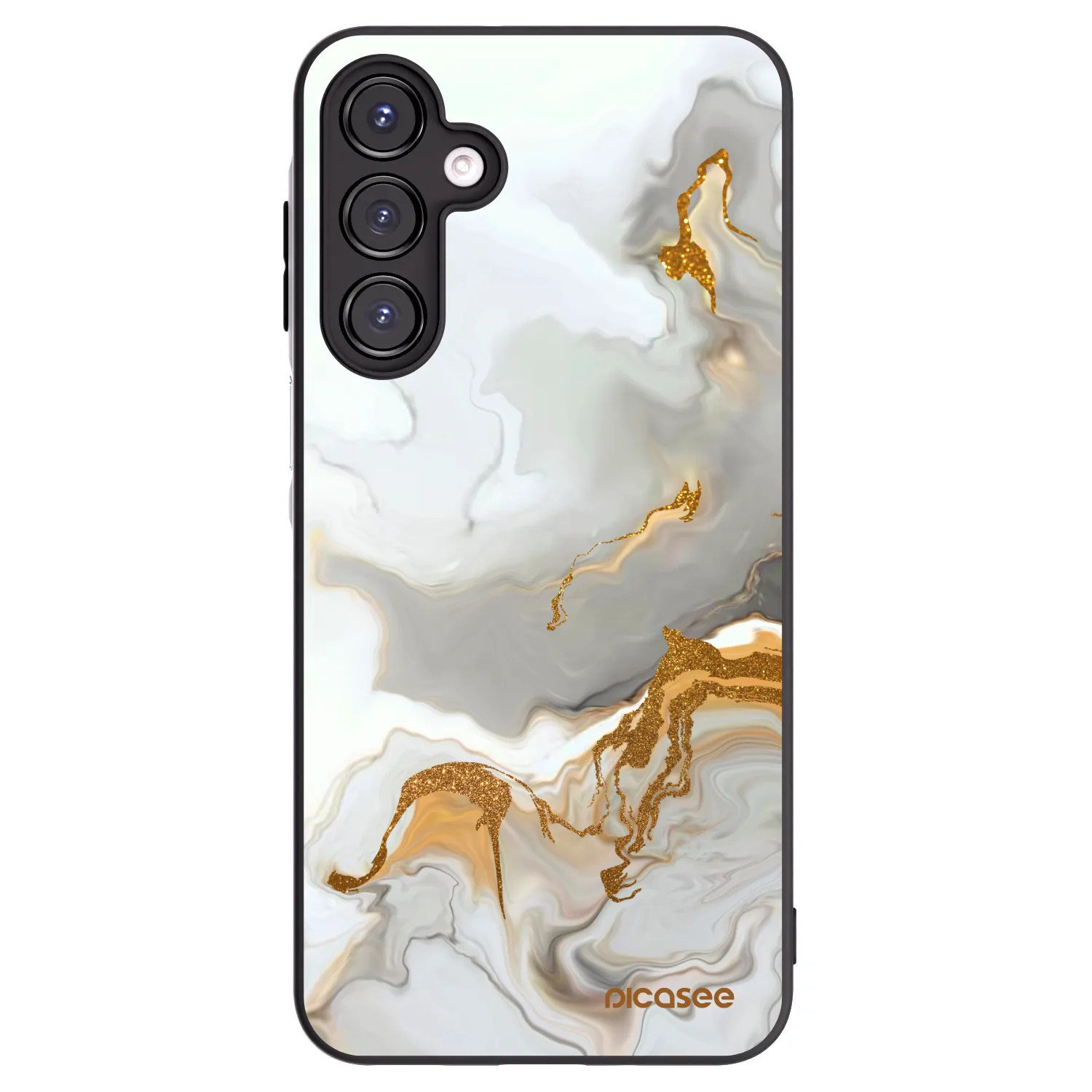 Picasee Samsung Galaxy A16 5G Hülle - Schwarzes Silikon - Her
