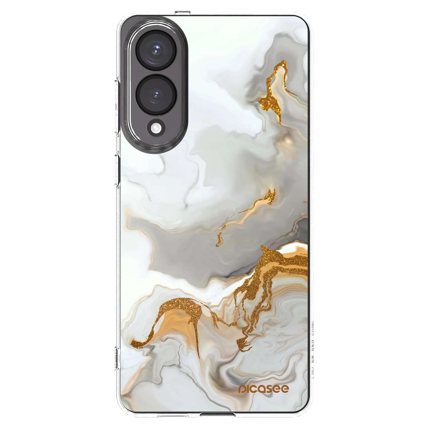Picasee Samsung Galaxy S25 Edge 5G Hülle - Transparentes Silikon - Her