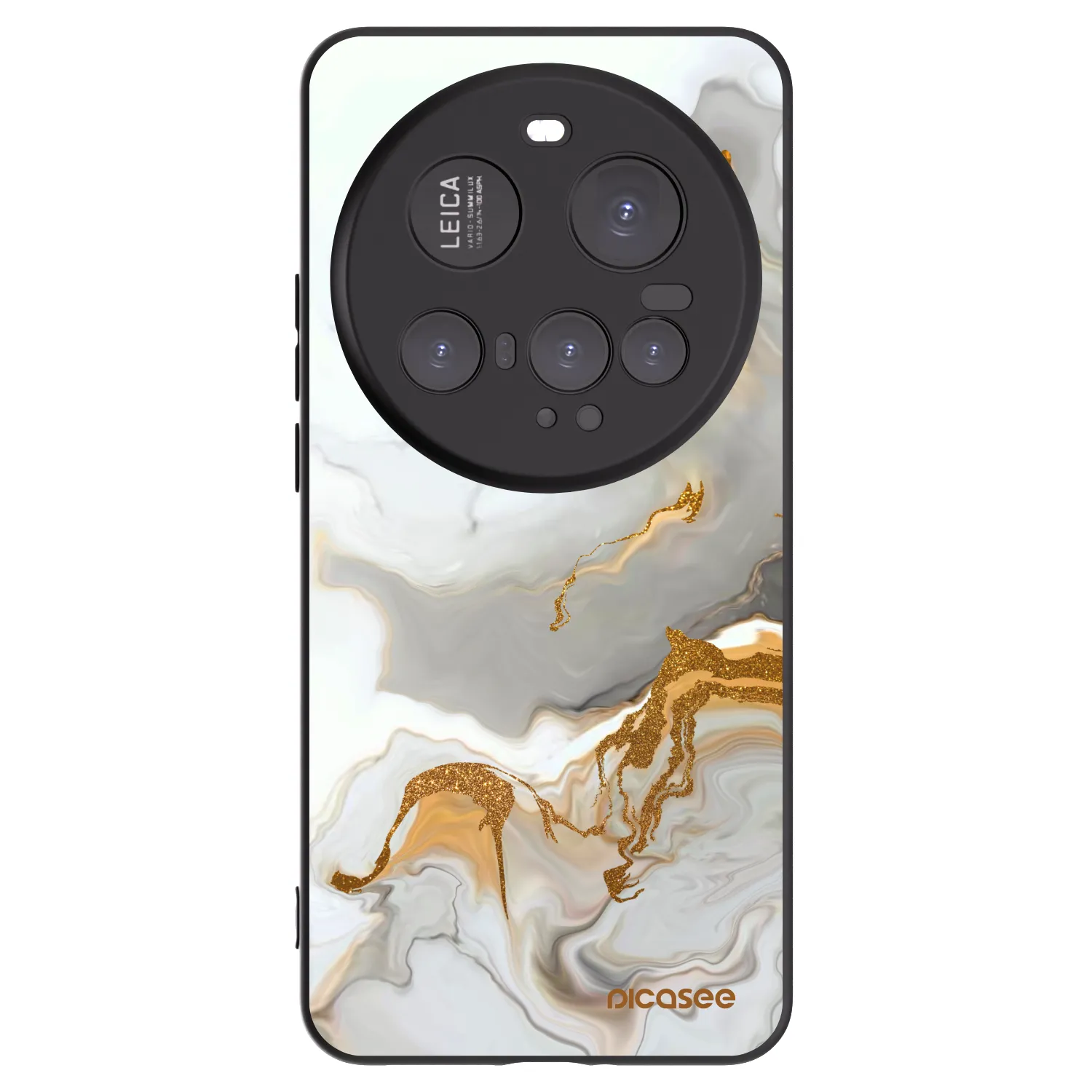 Picasee Xiaomi 15 Ultra Hülle - Schwarzes Silikon - Her