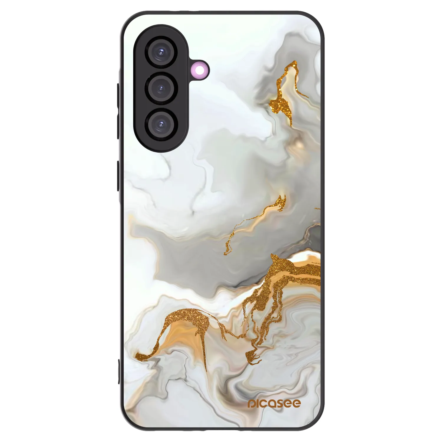 Picasee Samsung Galaxy A56 5G A566B Hülle - Schwarzes Silikon - Her