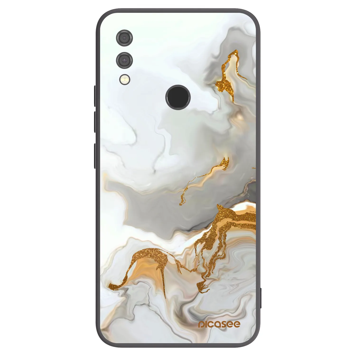 Picasee Xiaomi Redmi Note 7 Hülle - Schwarzes Silikon - Her