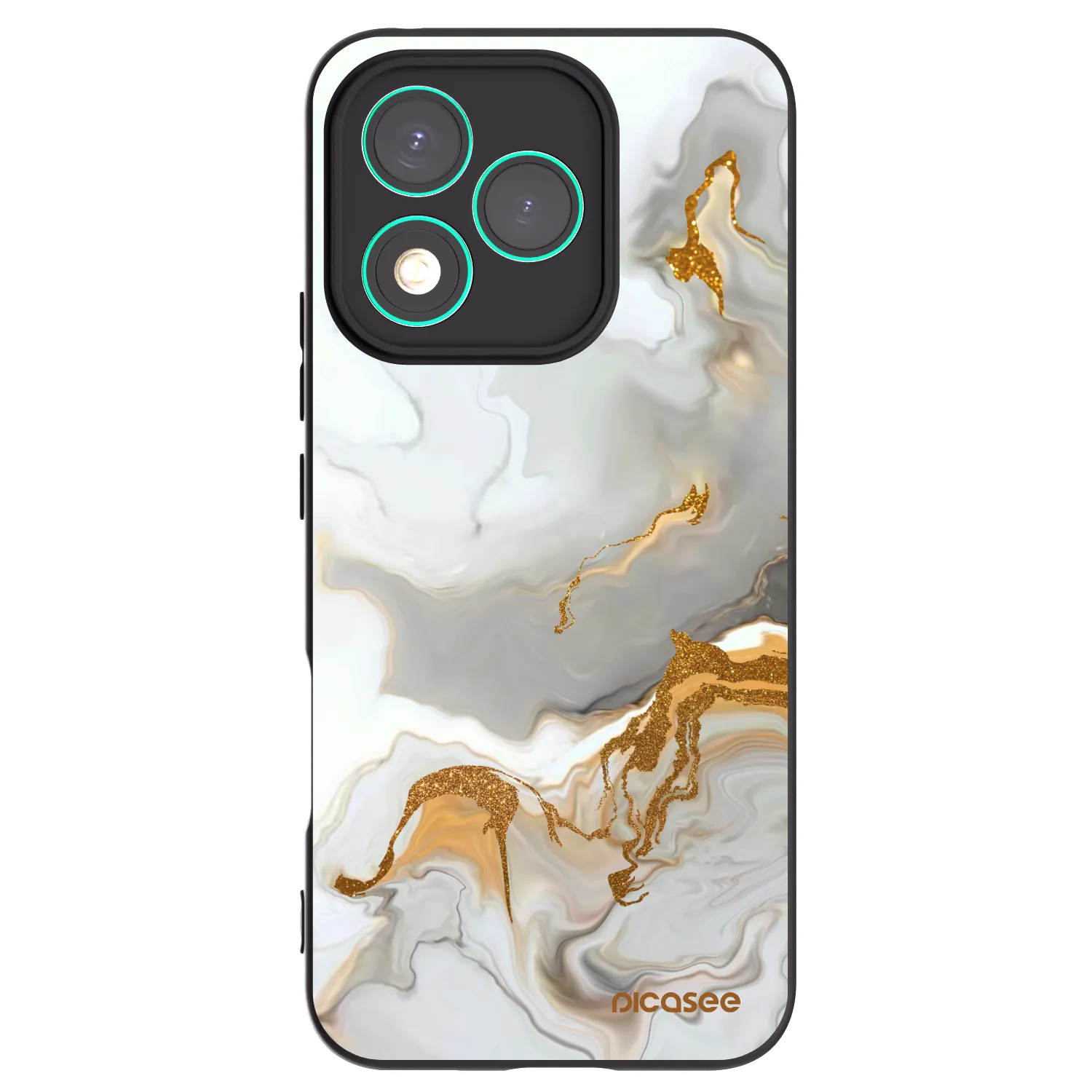 Picasee Honor 400 Lite 5G Hülle - Schwarzes Silikon - Her