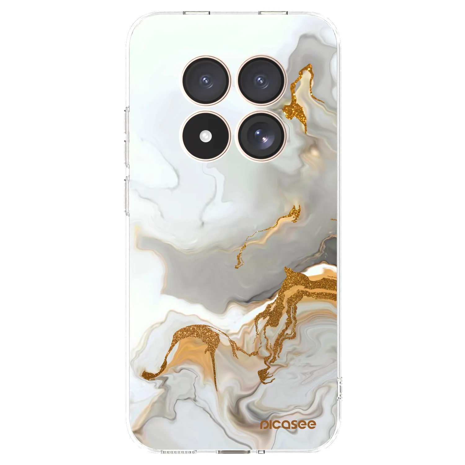 Picasee Xiaomi Redmi Note 15 Pro 4G Hülle - Transparentes Silikon - Her