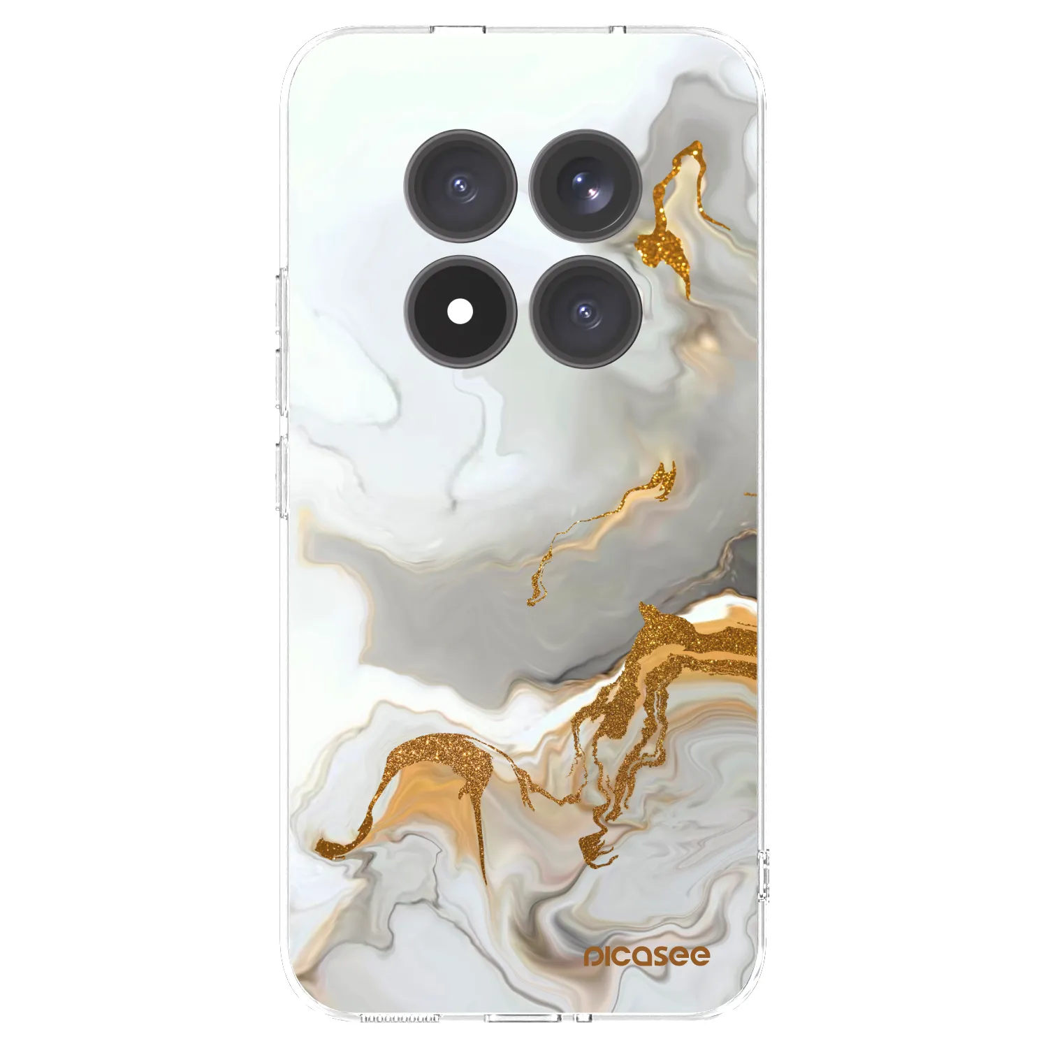 Picasee Xiaomi Redmi Note 15 Pro+ Hülle - Transparentes Silikon - Her