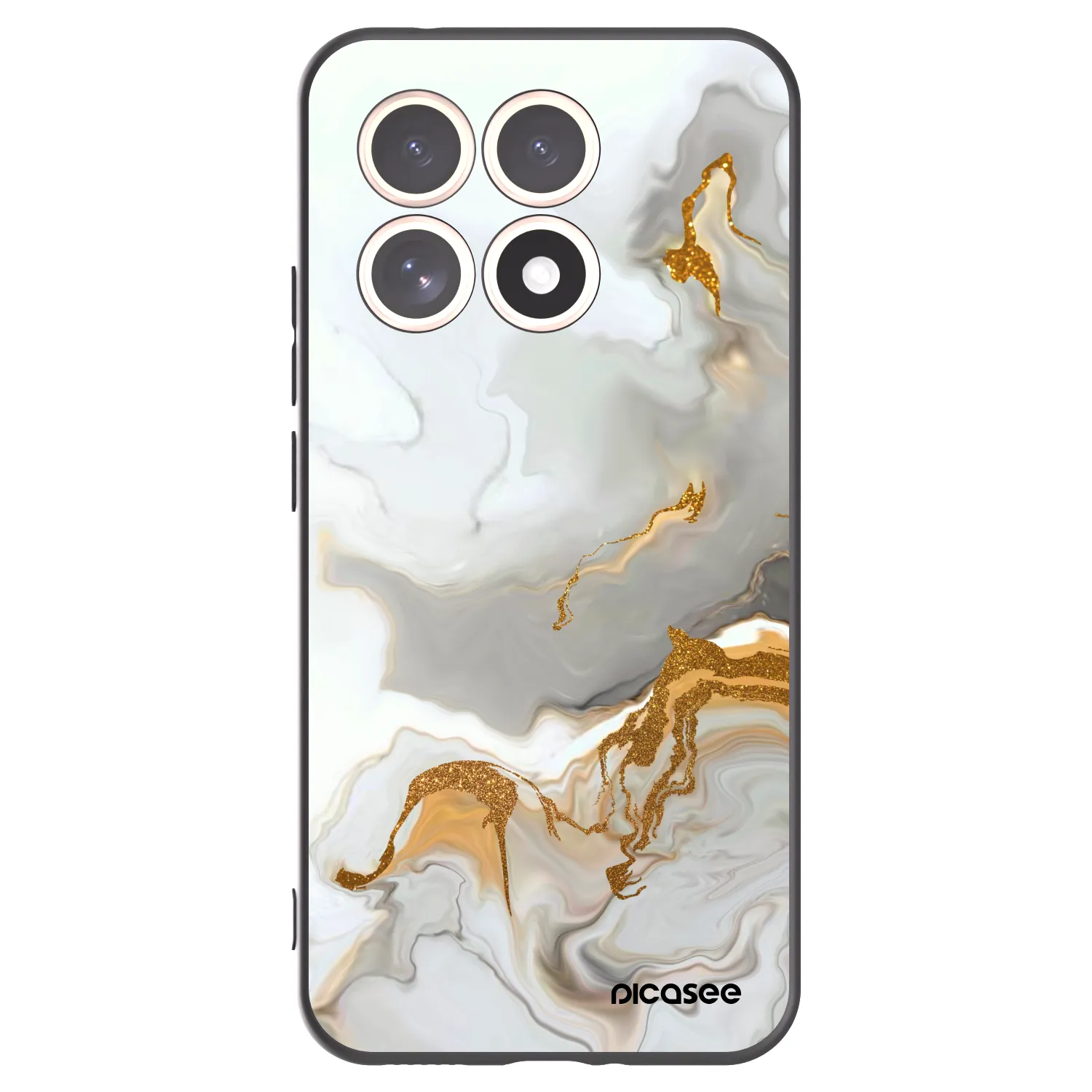 Picasee Xiaomi 15T Hülle - Schwarzes Silikon - Her