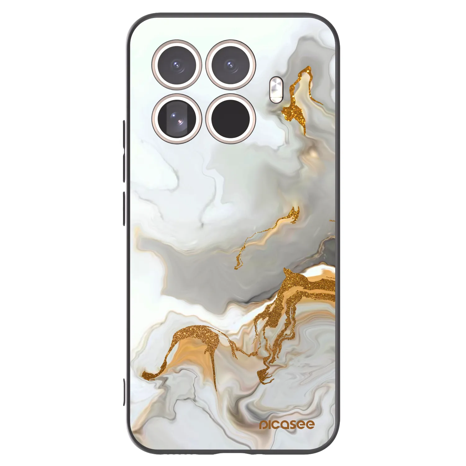 Picasee Xiaomi 15T Pro Hülle - Schwarzes Silikon - Her