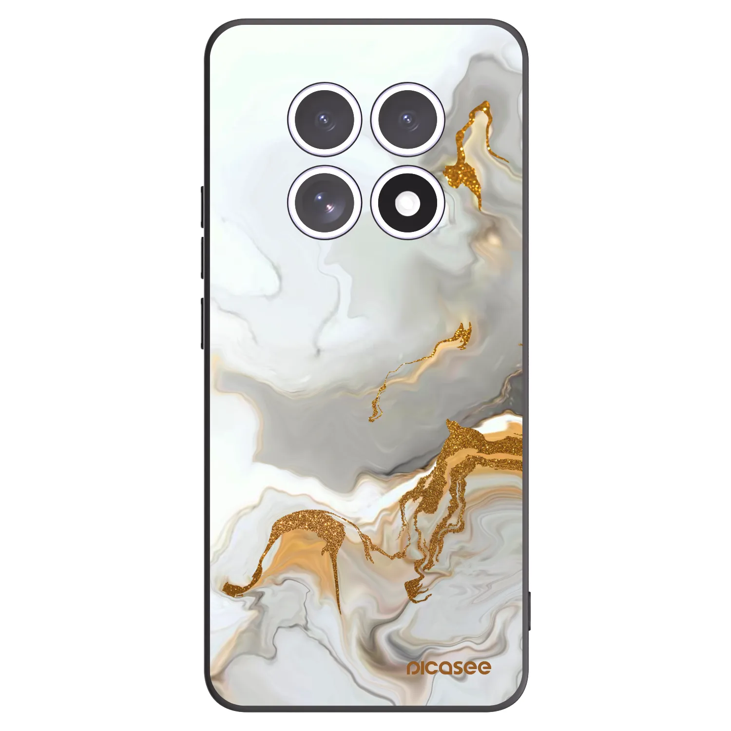 Picasee Xiaomi Redmi Note 15 Hülle - Schwarzes Silikon - Her