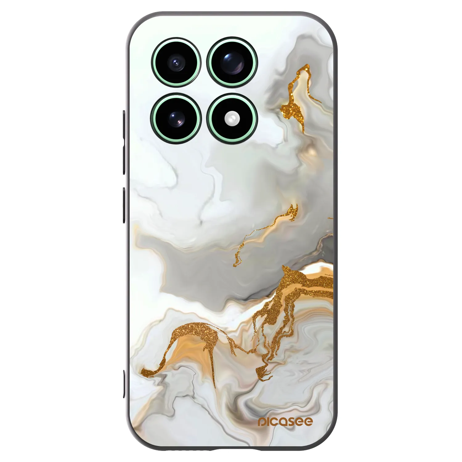 Picasee Xiaomi 17 Hülle - Schwarzes Silikon - Her