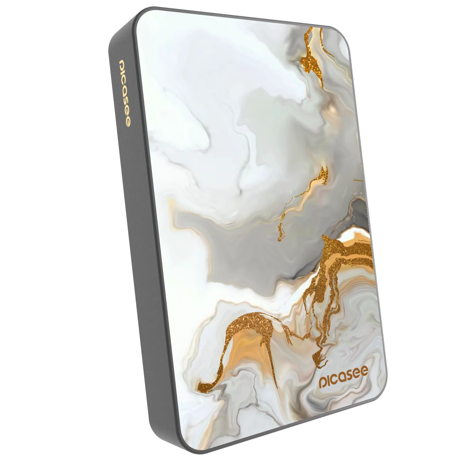 Picasee Powerbank mit MagSafe 10 000 mAh Grau - Her