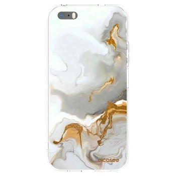 Picasee Apple iPhone 5/5S/SE Hülle - Transparentes Silikon - Her