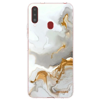 Picasee Samsung Galaxy A20s Hülle - Transparentes Silikon - Her