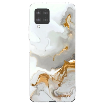 Picasee Samsung Galaxy A42 A426B Hülle - Transparentes Silikon - Her