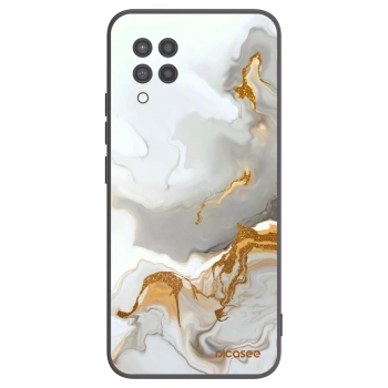 Picasee Samsung Galaxy A42 A426B Hülle - Schwarzes Silikon - Her