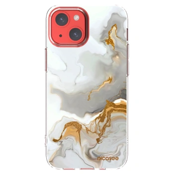 Picasee Apple iPhone 13 mini Hülle - Transparentes Silikon - Her