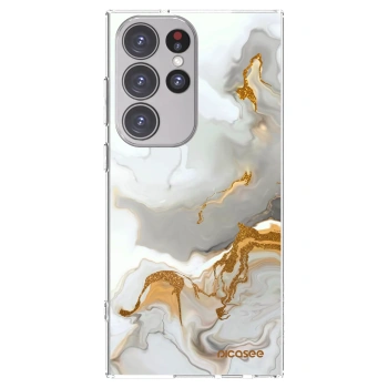 Picasee Samsung Galaxy S23 Ultra 5G Hülle - Transparentes Silikon - Her