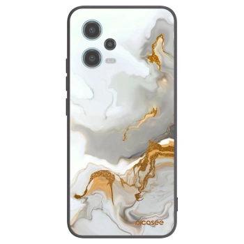 Picasee Xiaomi Redmi Note 12 5G Hülle - Schwarzes Silikon - Her