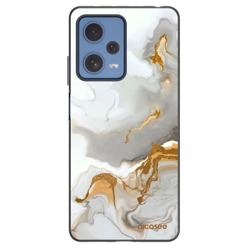 Picasee Xiaomi Redmi Note 12 Pro 5G Hülle - Schwarzes Silikon - Her