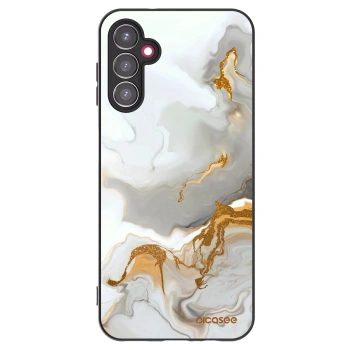 Picasee Samsung Galaxy A14 4G A145R Hülle - Schwarzes Silikon - Her