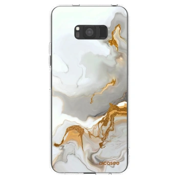 Picasee Samsung Galaxy S8 G950F Hülle - Transparentes Silikon - Her