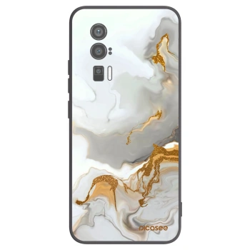 Picasee Xiaomi Poco F5 Pro 5G Hülle - Schwarzes Silikon - Her