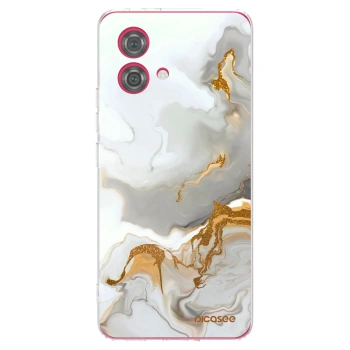 Picasee Motorola Moto G84 5G Hülle - Transparentes Silikon - Her