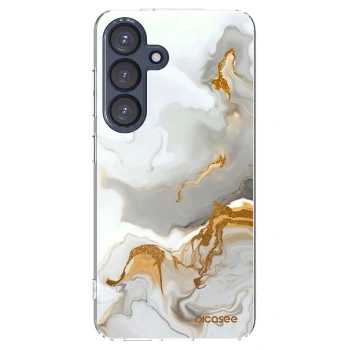 Picasee Samsung Galaxy S25 5G Hülle - Transparentes Silikon - Her