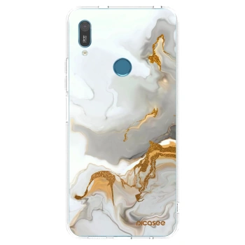 Picasee Huawei Y6 2019 Hülle - Transparentes Silikon - Her