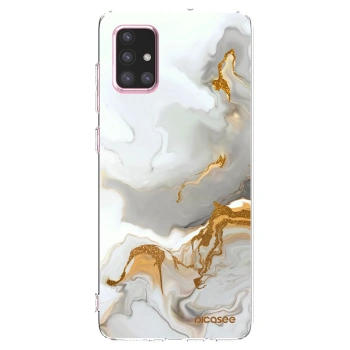 Picasee Samsung Galaxy A71 A715F Hülle - Transparentes Silikon - Her